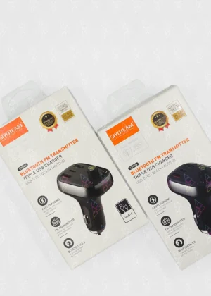 SIYOTEAM Bluetooth FM Transmitter Triple USB Charger