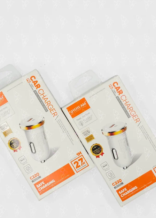 SIYOTEAM PD Fast-Charging Car Charger C220