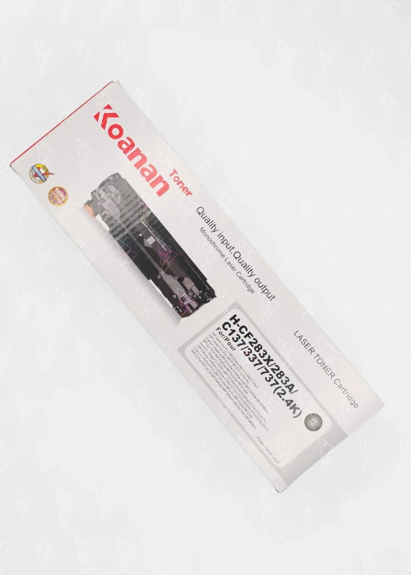 20260810_104241 Koanan Cartouche de Toner Laser H-CF283X/283A/C137/337/737(2.4K) Noir