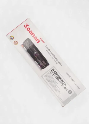 Koanan Cartouche de Toner Laser H-CF283X/283A/C137/337/737(2.4K) Noir