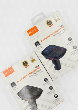 SIYOTEAM Bluetooth FM Transmitter Dual USB Charger