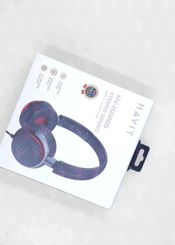 layer 0 HAVIT HV-H2106D Stereo Sound Wired Headphone